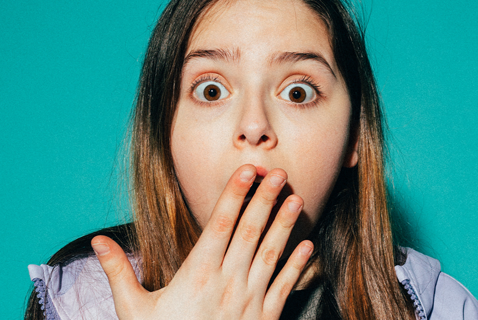 Photo of a Shocked Girl