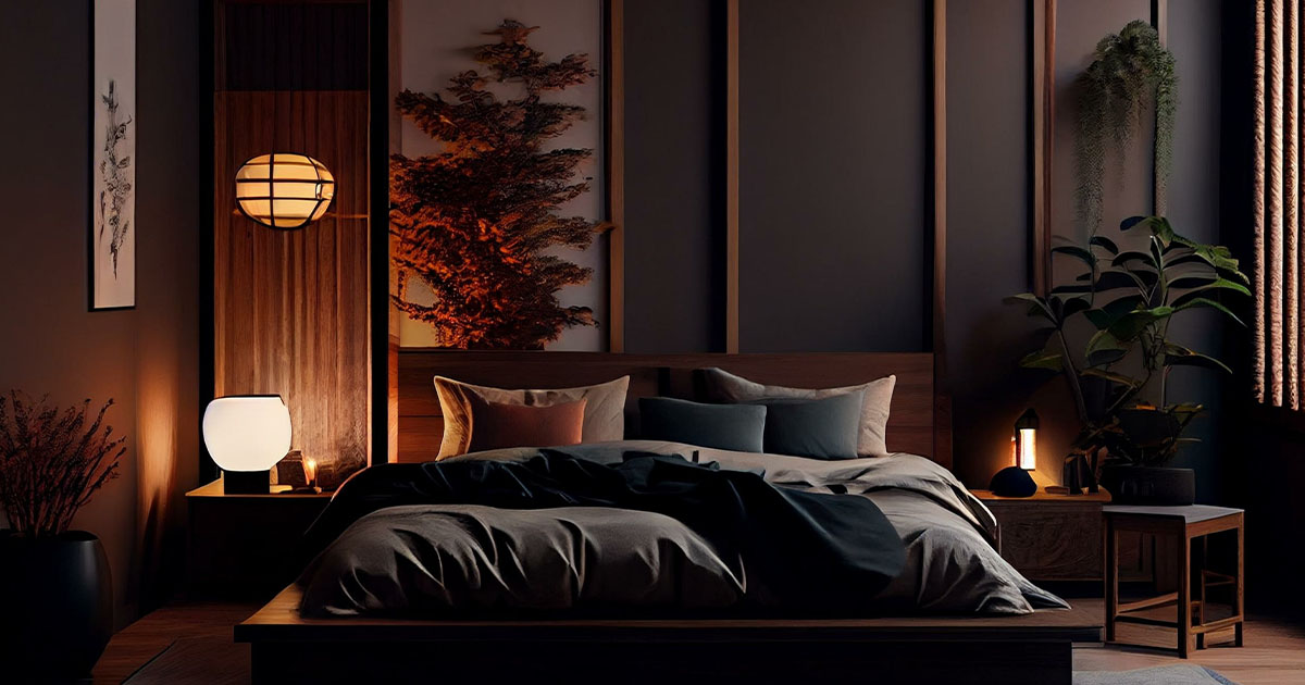 Zen bedroom