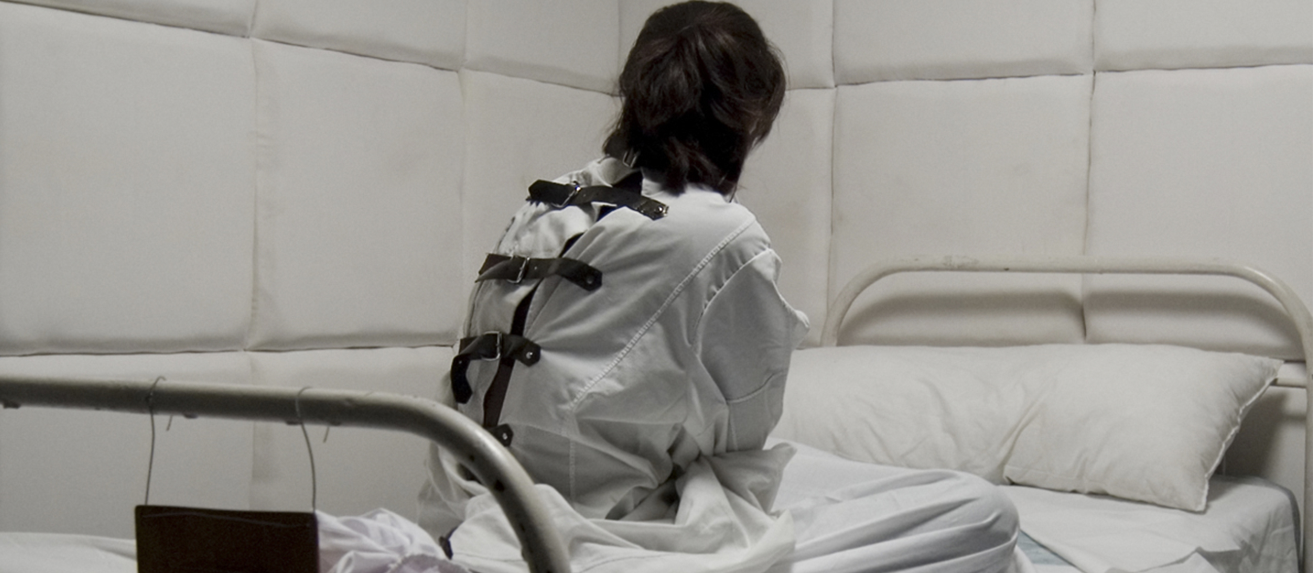 Person in hospital bed