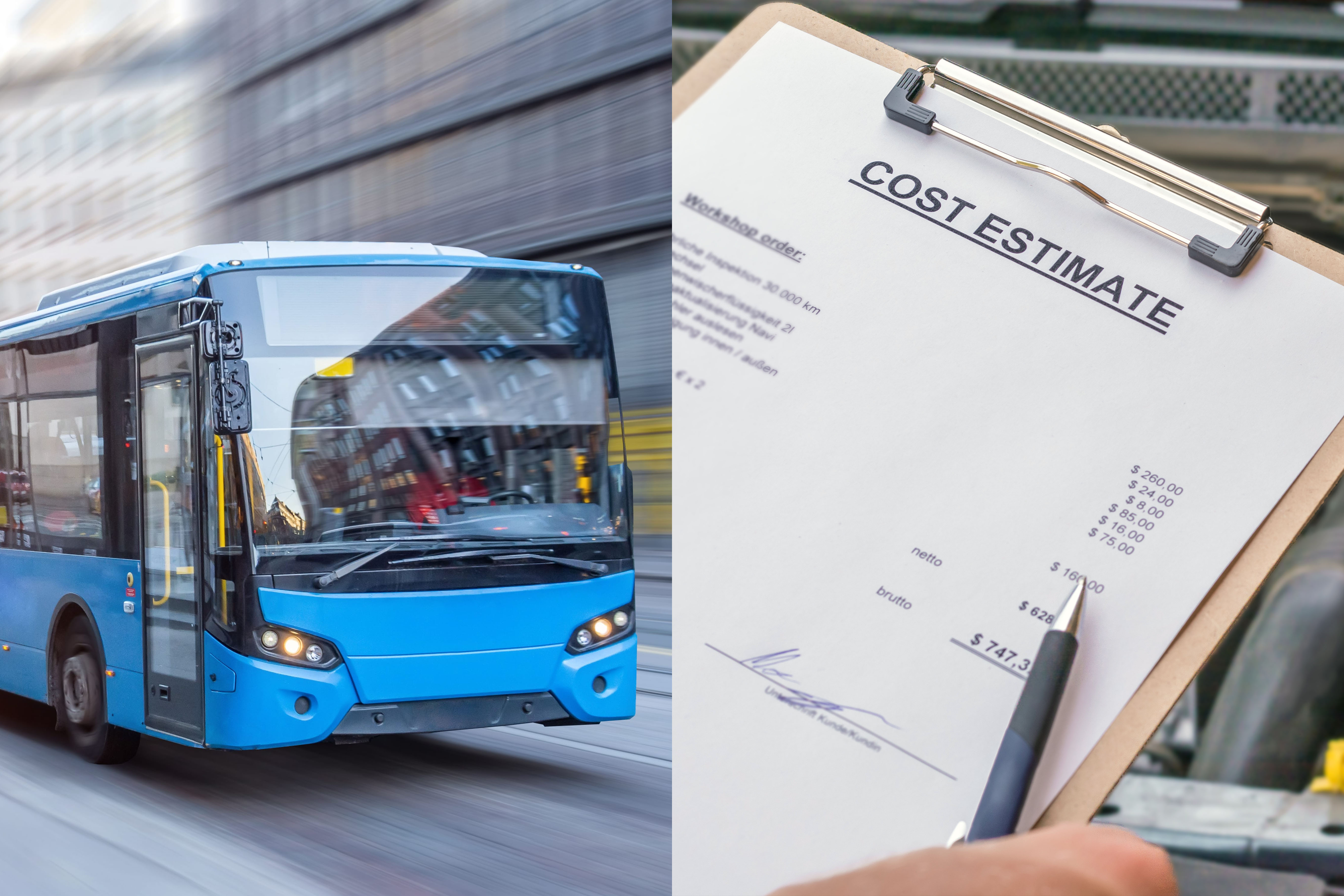 Bus and Maintenance Quote