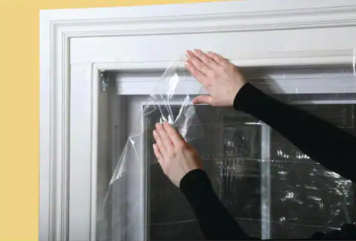 Window insultation plastic