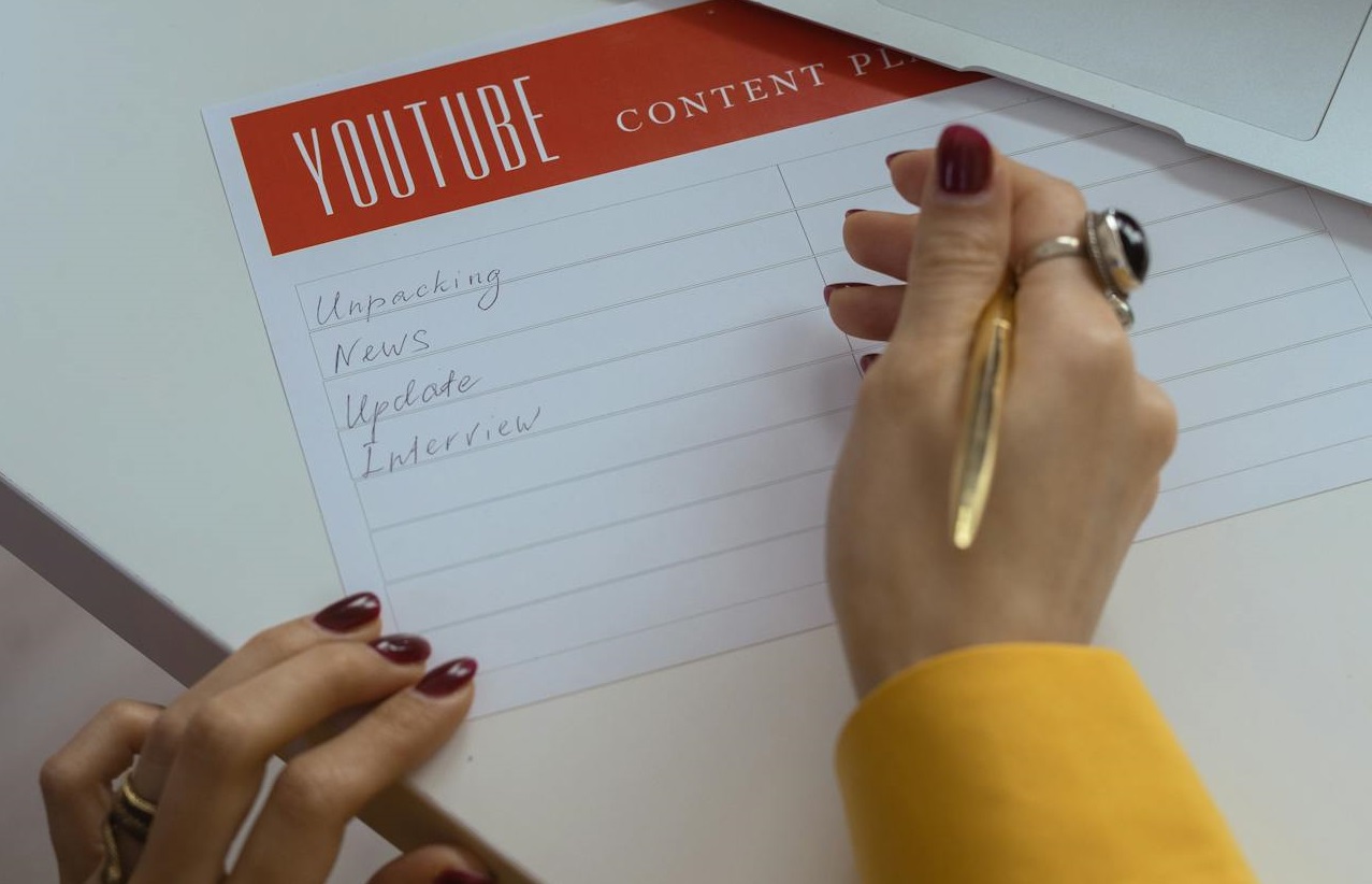 YouTube Strategy planer