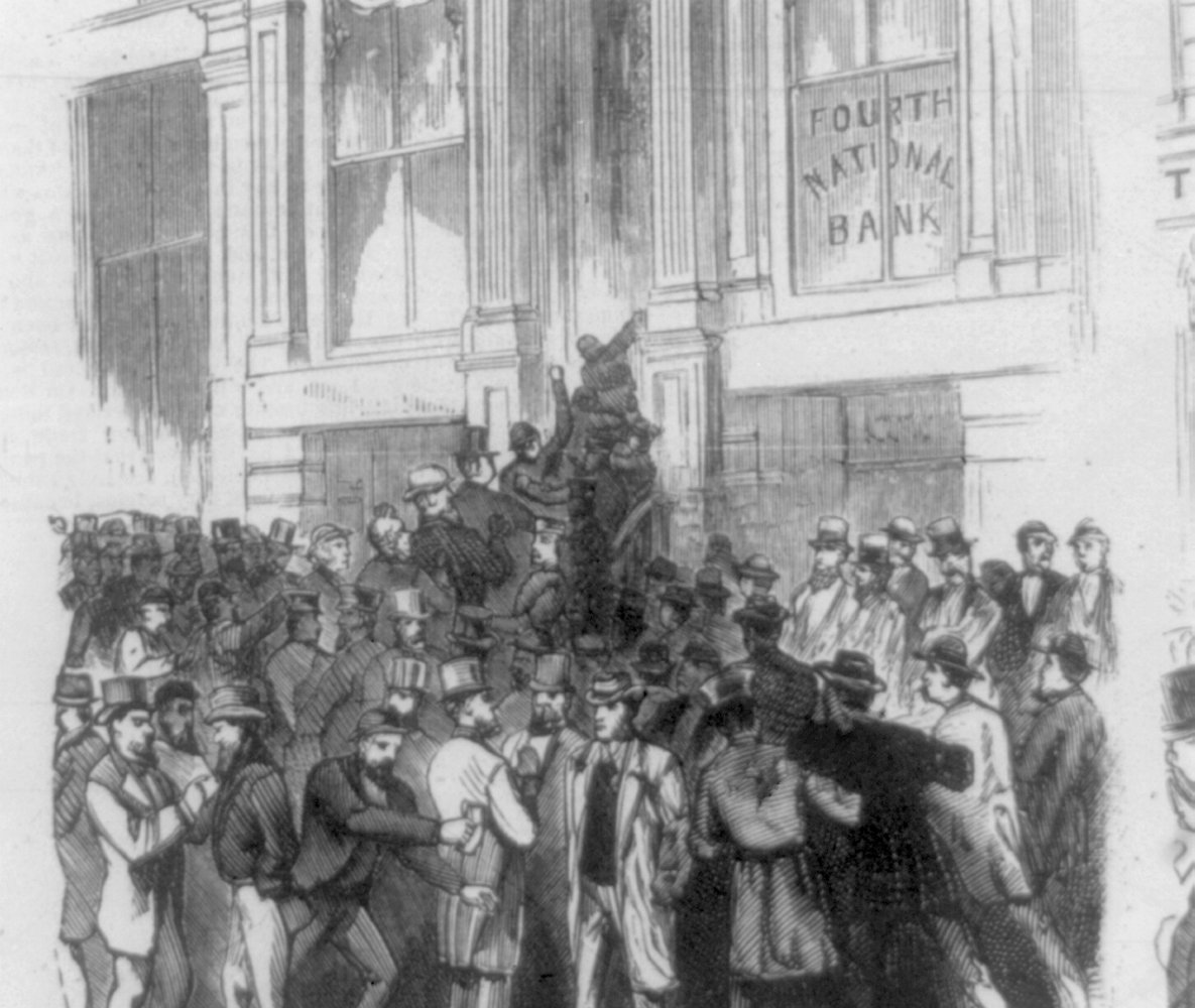 Panic Of 1873 Bank Run