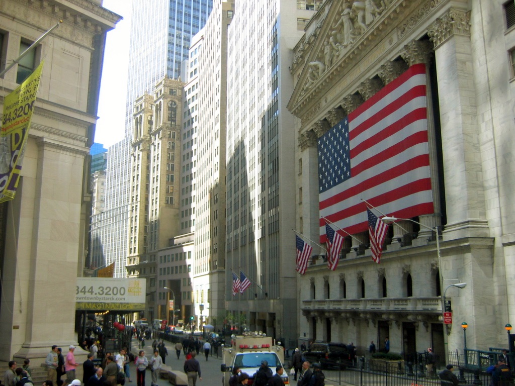 Wall-Street in New York