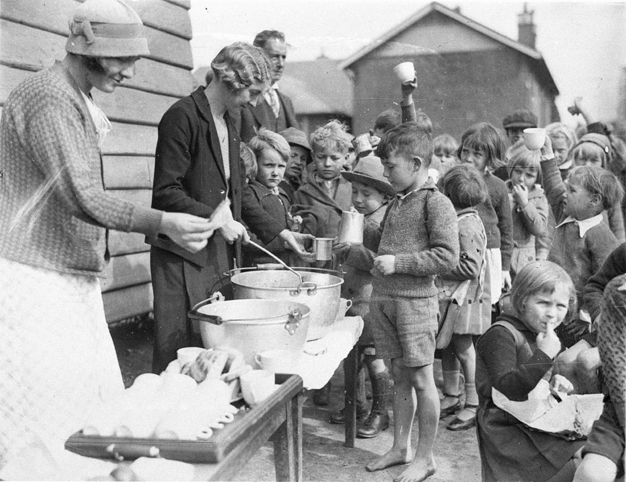 Australian children, School time, Great Depression