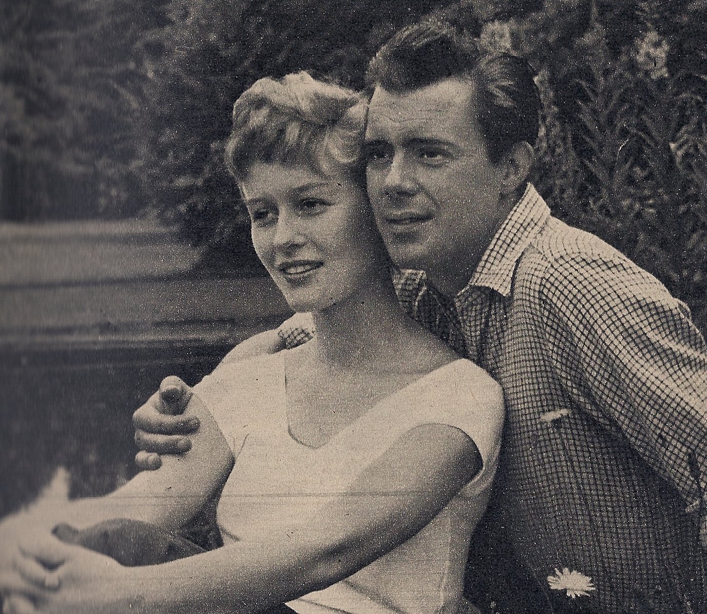 Dirk Bogarde with Virginia McKenna together