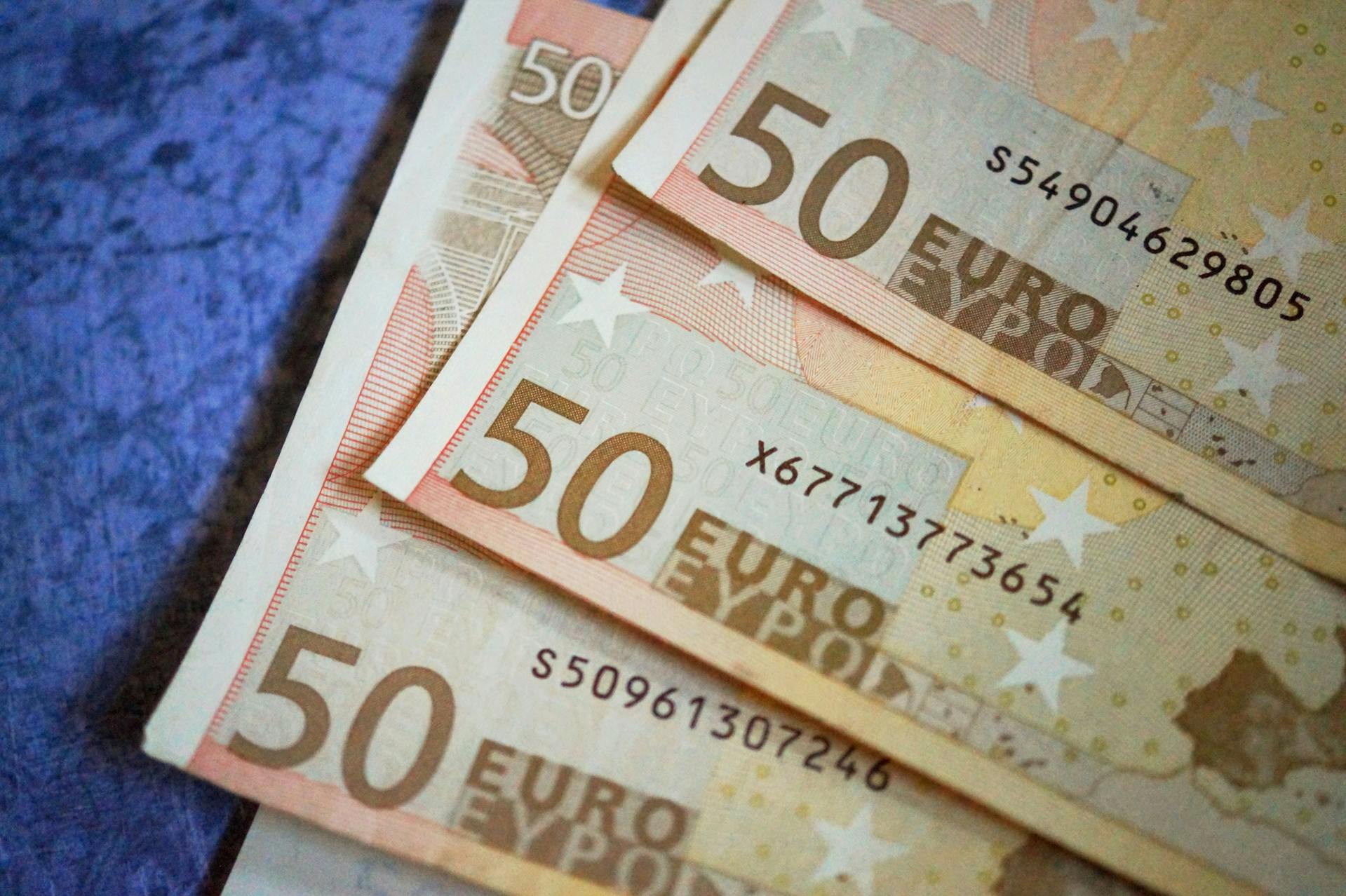 50 Euro banknotes
