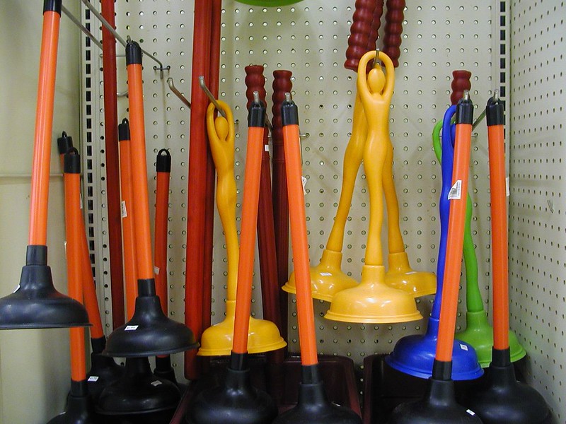 Colorful plungers