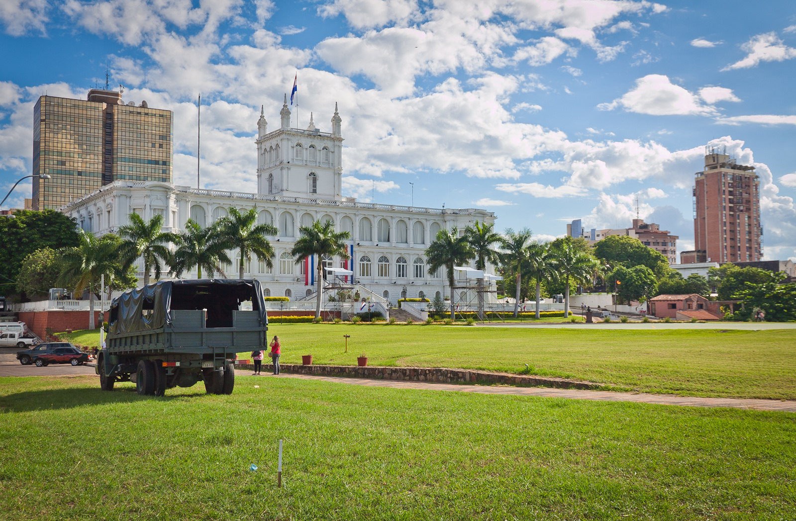 Palacio de Gobierno located in Asunción, Paraguay