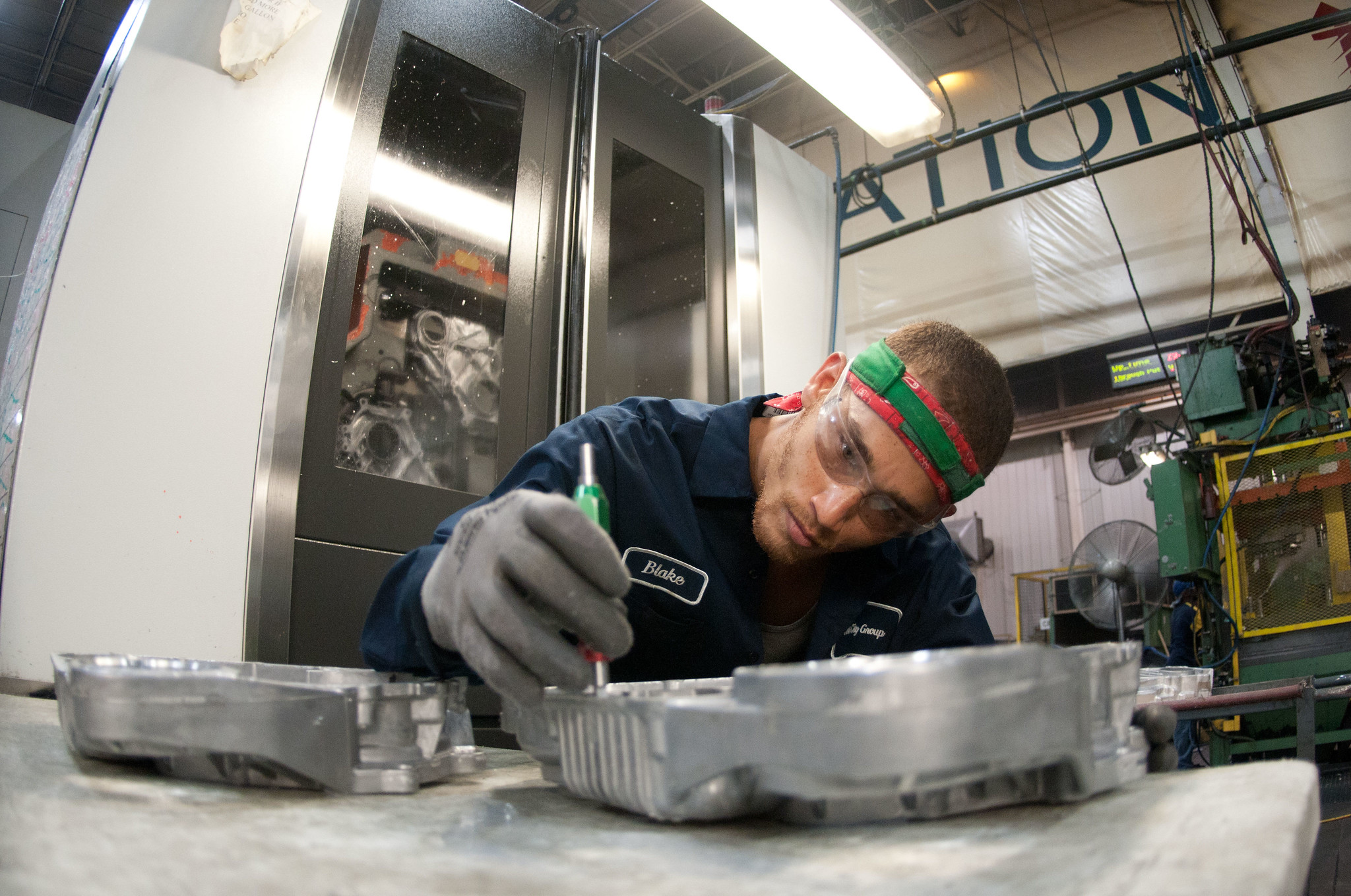 Computer Numerical Control (CNC) machine operator