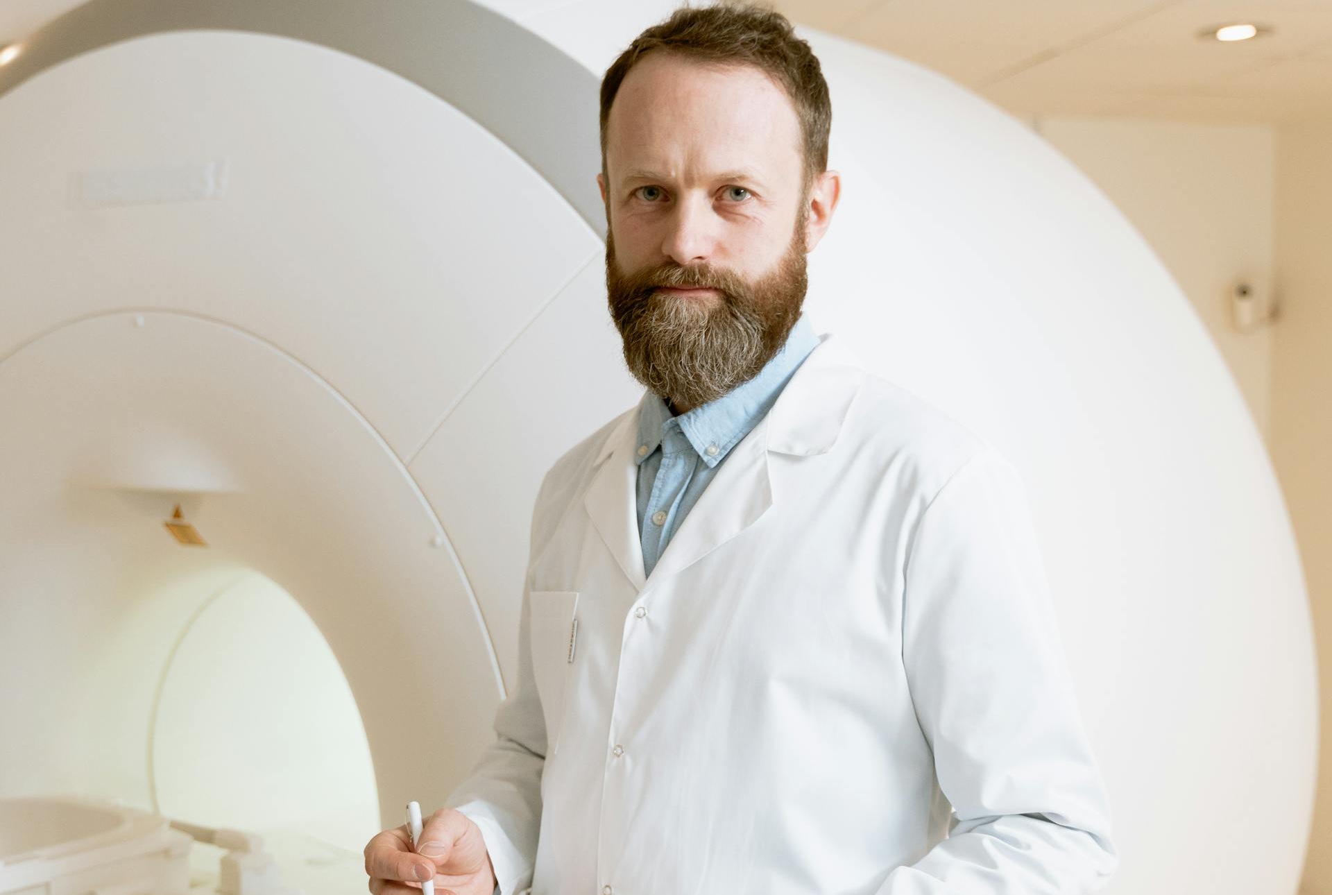 An MRI Technician posing