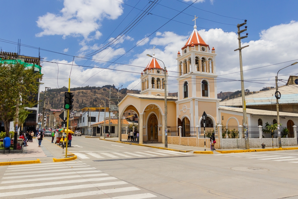Image of a Church on the street.