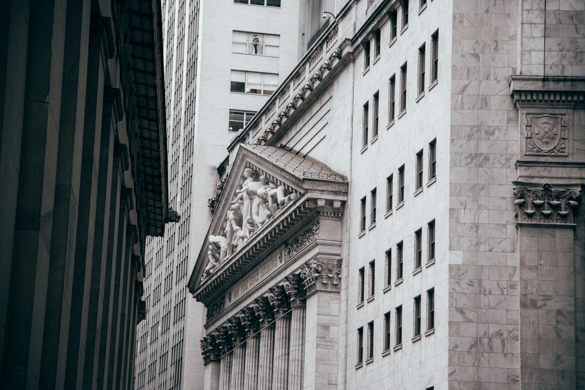 Sculptures on Building