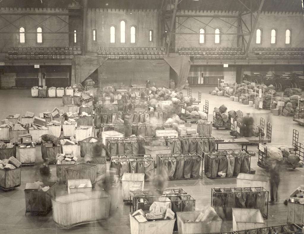 Christmas Mail in 1924