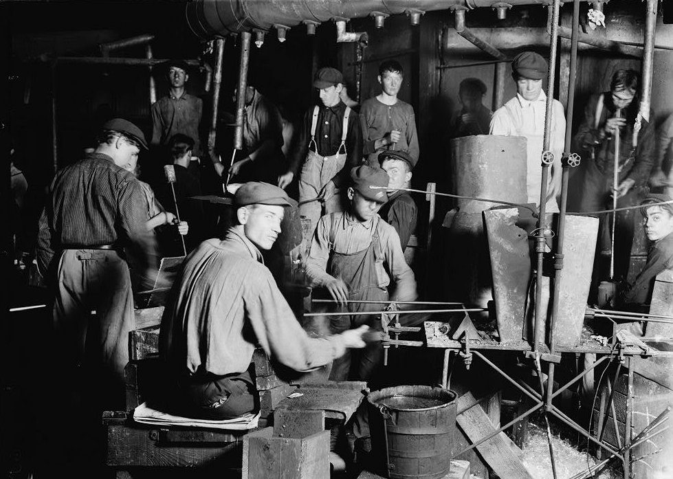 Workers in a factory