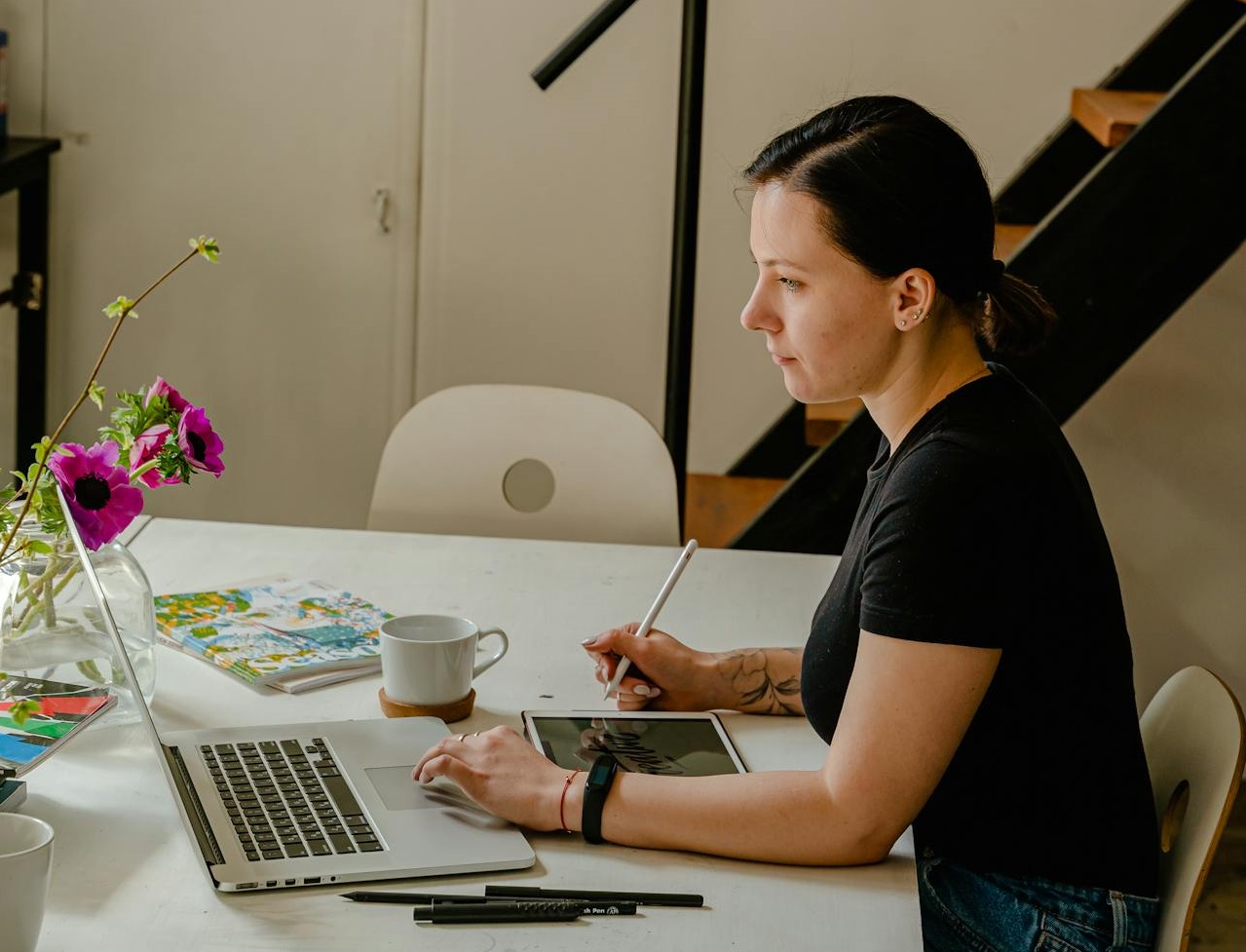 Female Graphic Designer