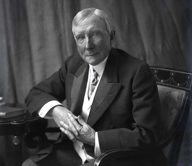 Portrait of Rockefeller, John D.