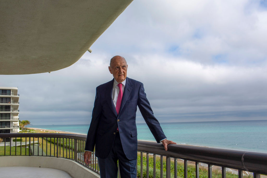 Burton Malkiel poses for a photograph at his home on January 29, 2020
