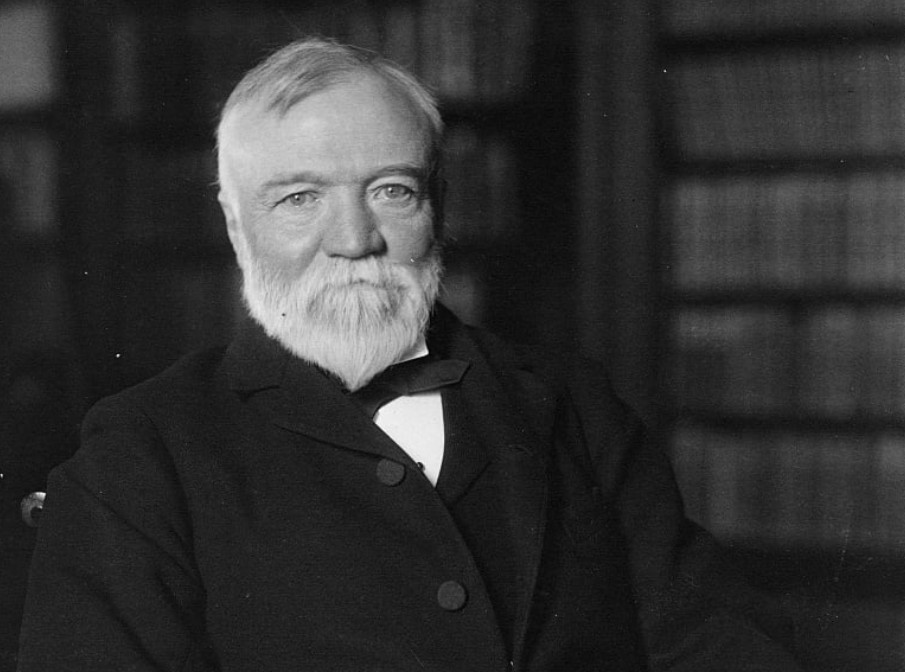 Portrait of Andrew Carnegie