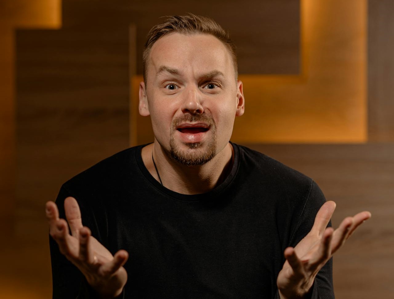 Photo of a Confused Man