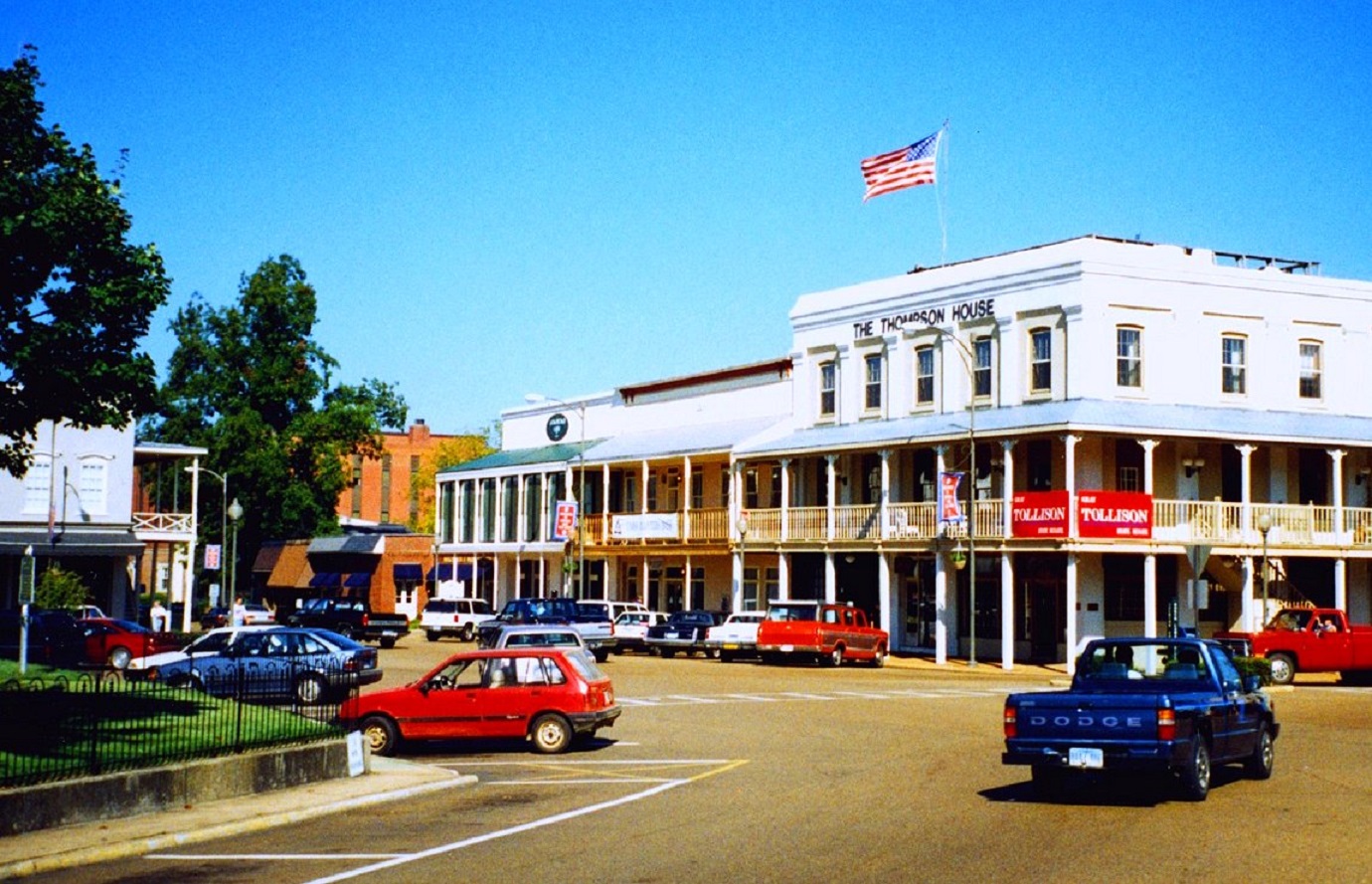 Street in Oxford, Mississippi - 1994.