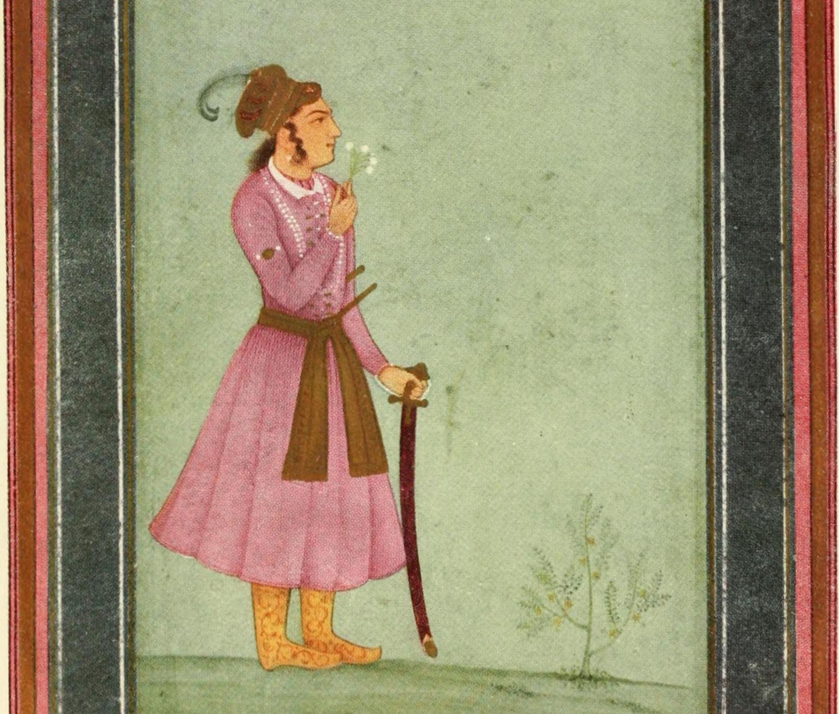 "Akbar With Lion and Calf"