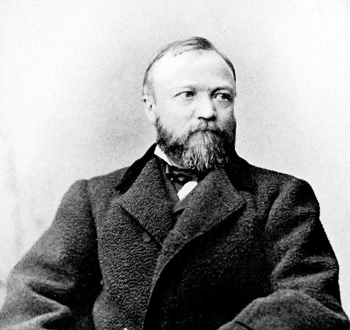 Grayscale Portrait Photo of Andrew Carnegie, American businessman and philanthropist