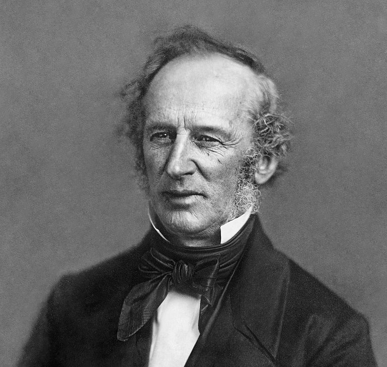 Cornelius Vanderbilt, head-and-shoulders portrait