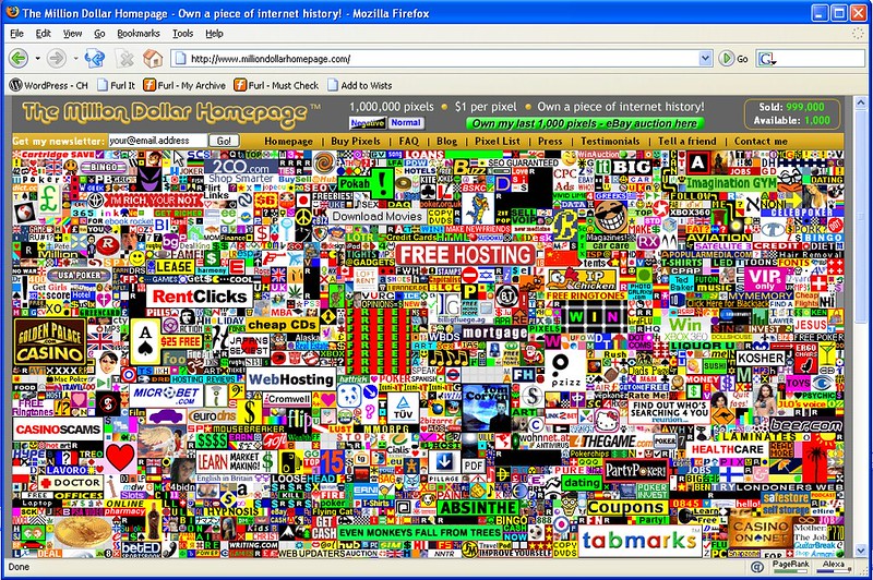 Million Dollar Homepage