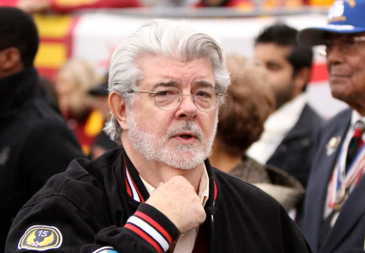 George Lucas at a football game in 2011