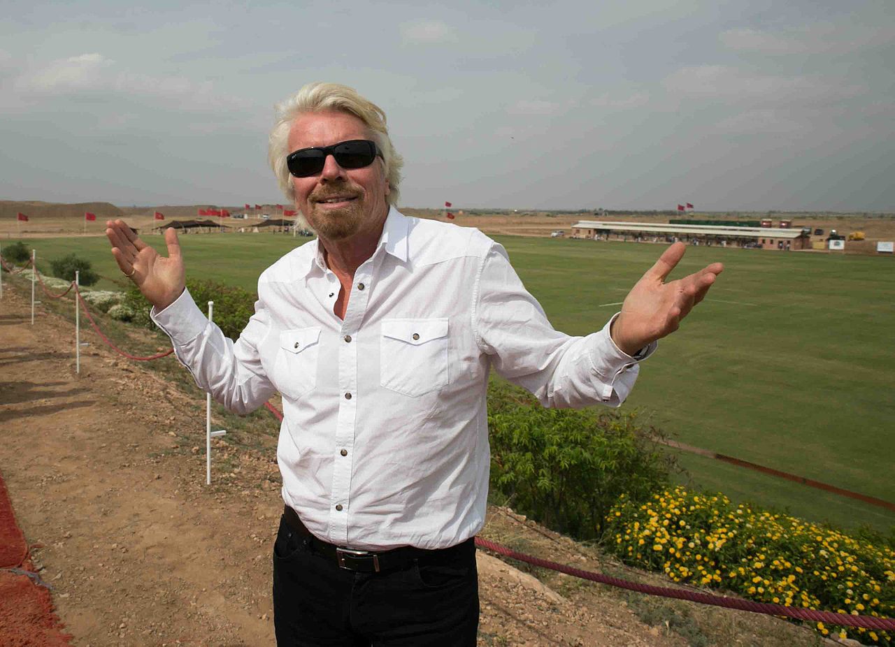 Sir Richard Branson - British Polo Day Morocco - 2014