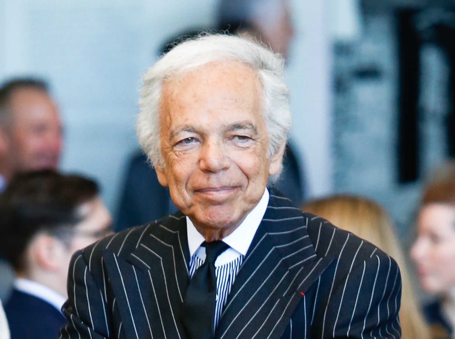 Designer Ralph Lauren attends the ribbon cutting ceremony - 2014