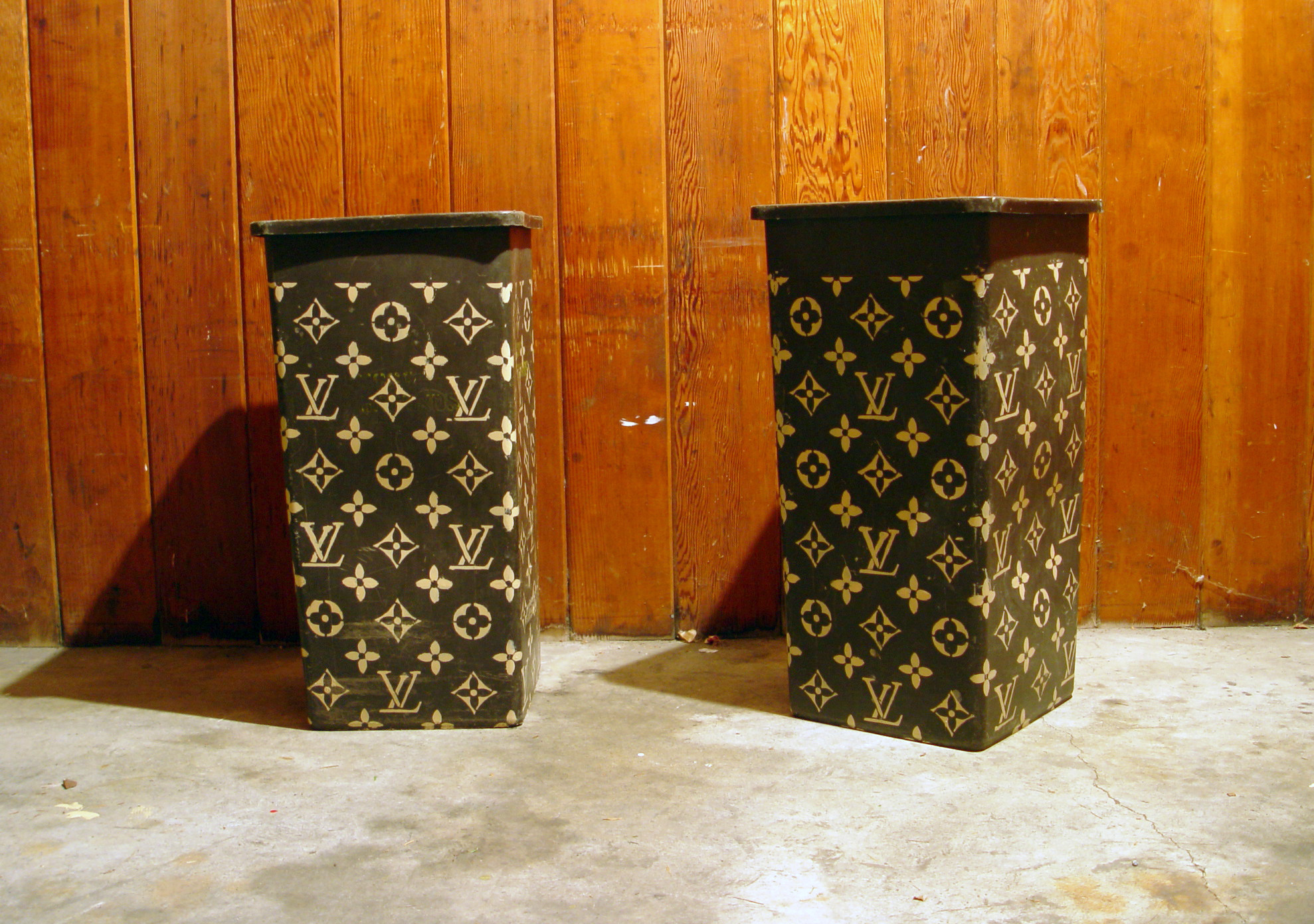 Louis Vuitton trash cans - 2006