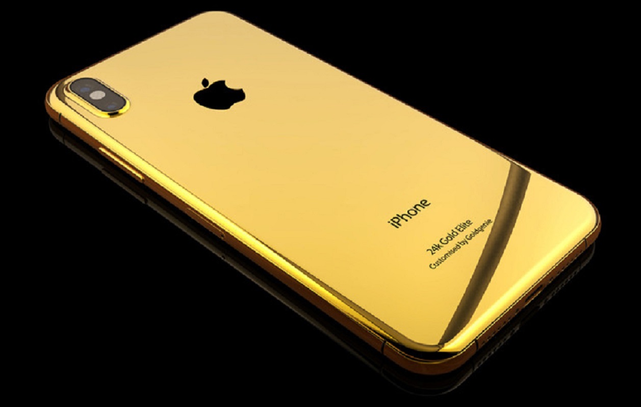 Gold iPhone X case - 2018