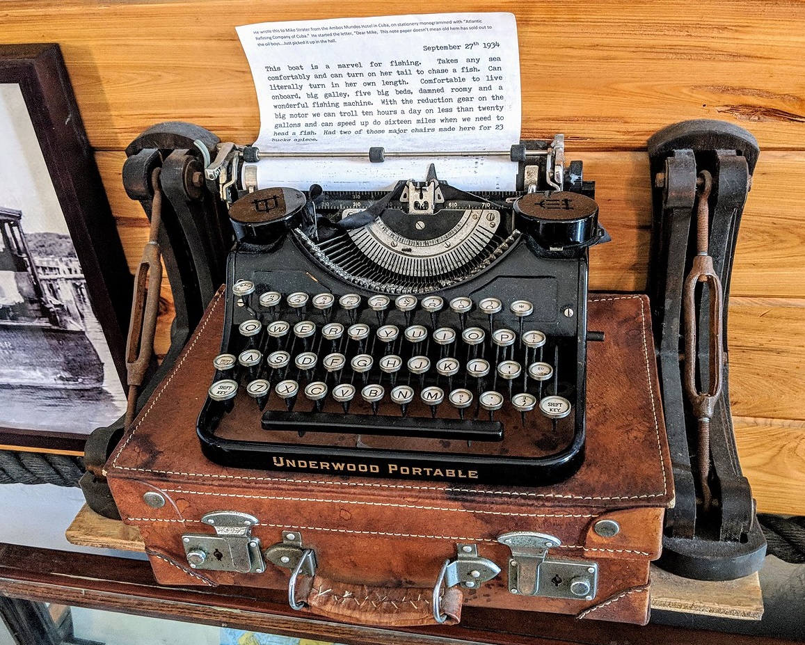 Ernest Hemingway Typewriter
