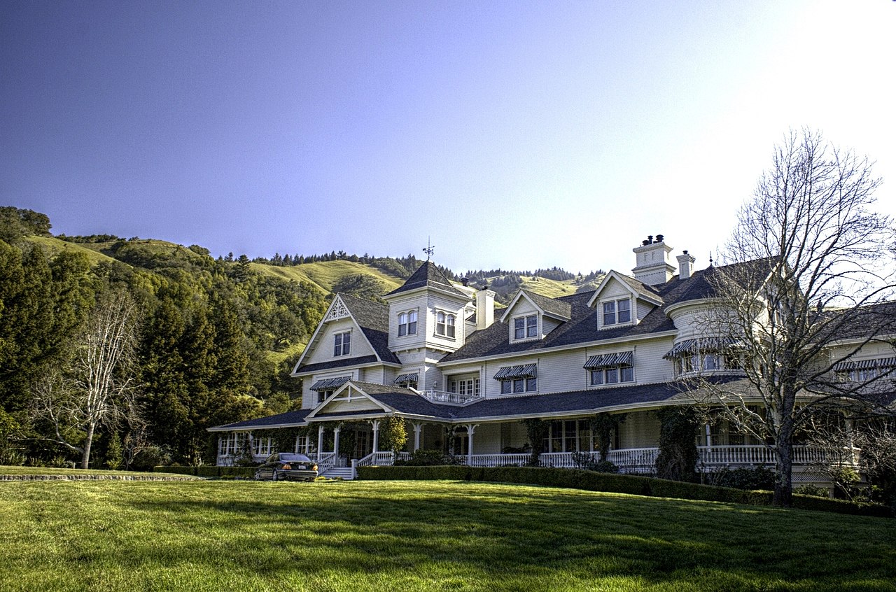 Main house at Skywalker Ranch -  George Lucas.