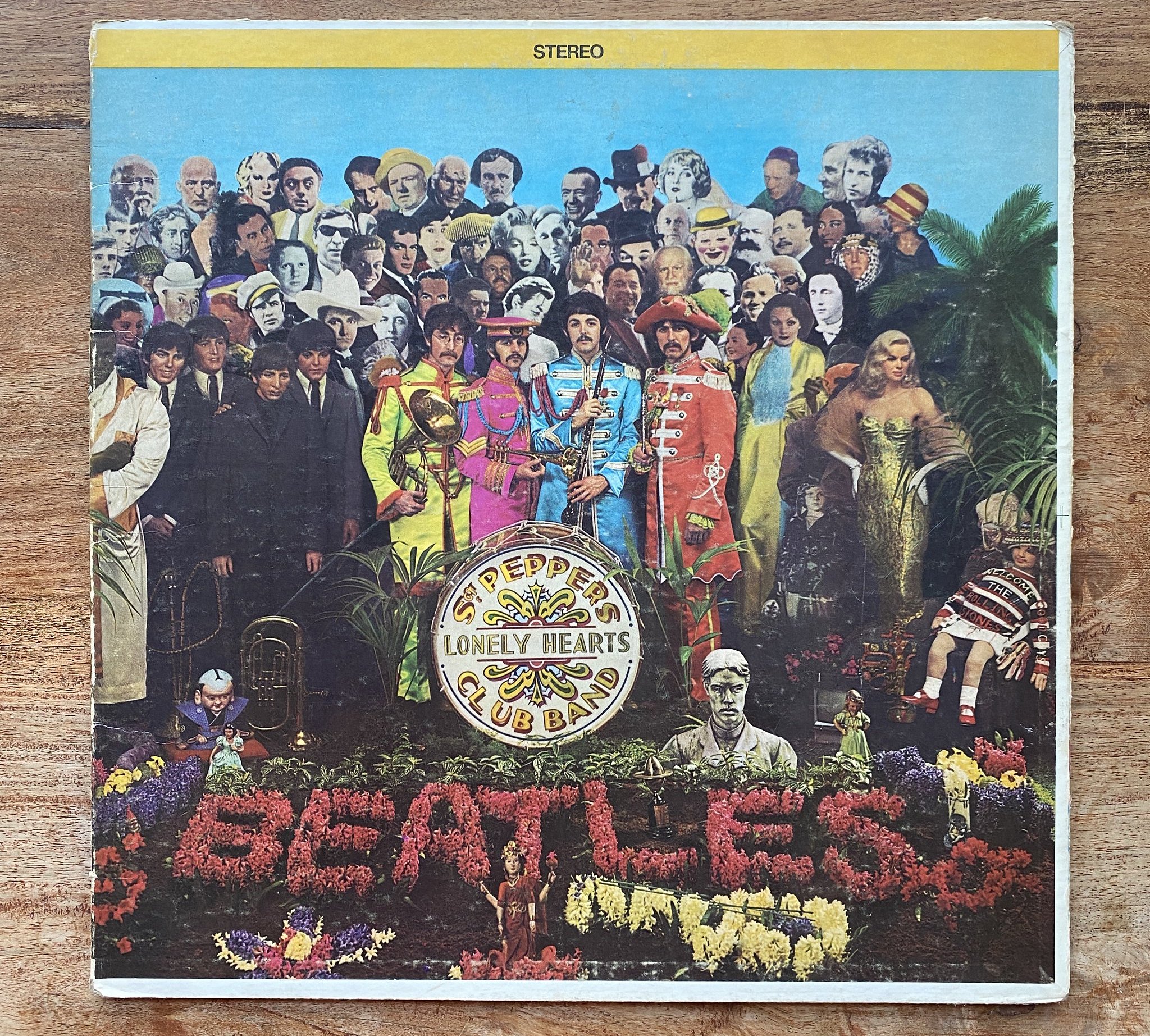 Beatles Sgt. Pepper's Lonely Hearts Club Band Vinyl Record