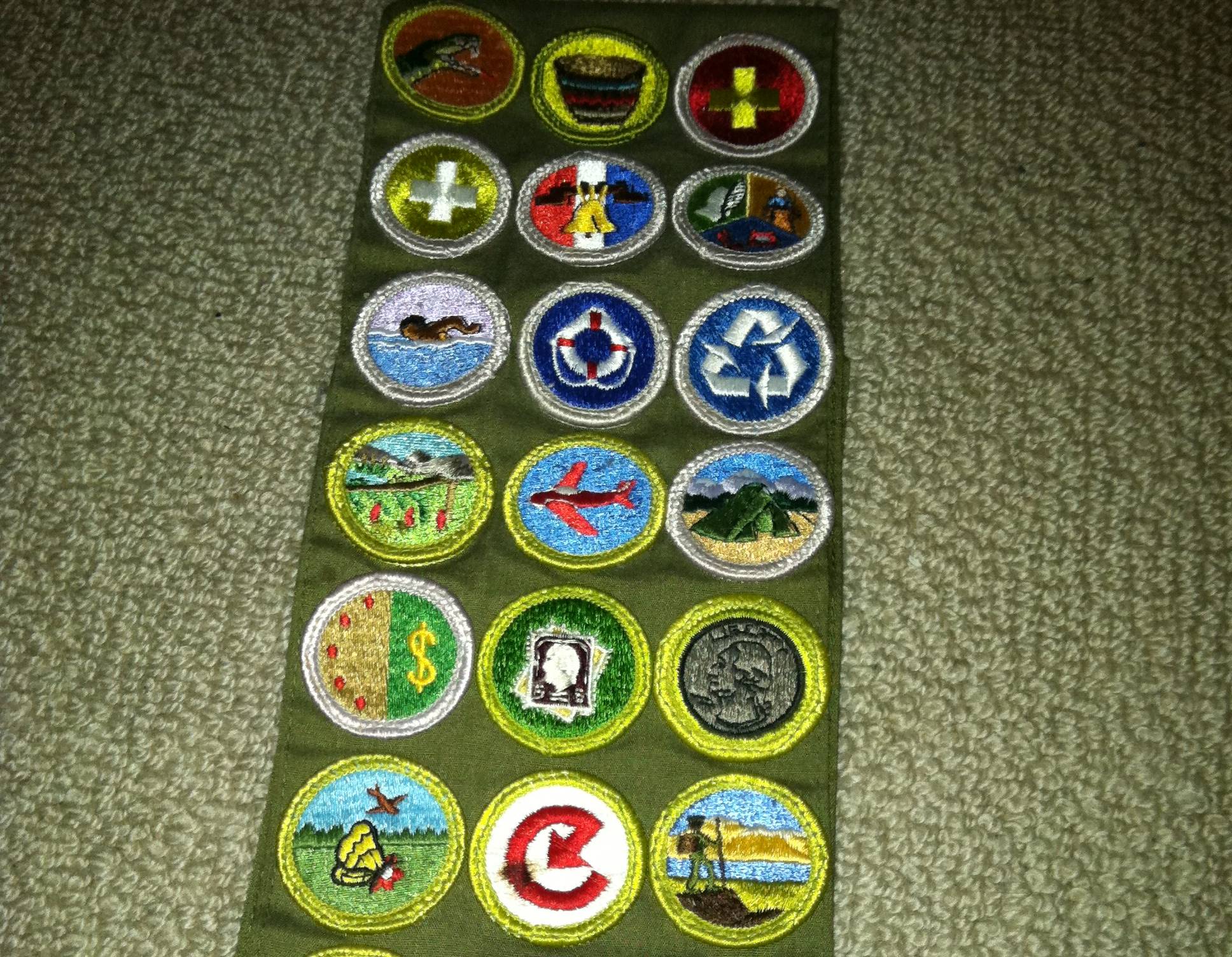 Boy Scout merit badges