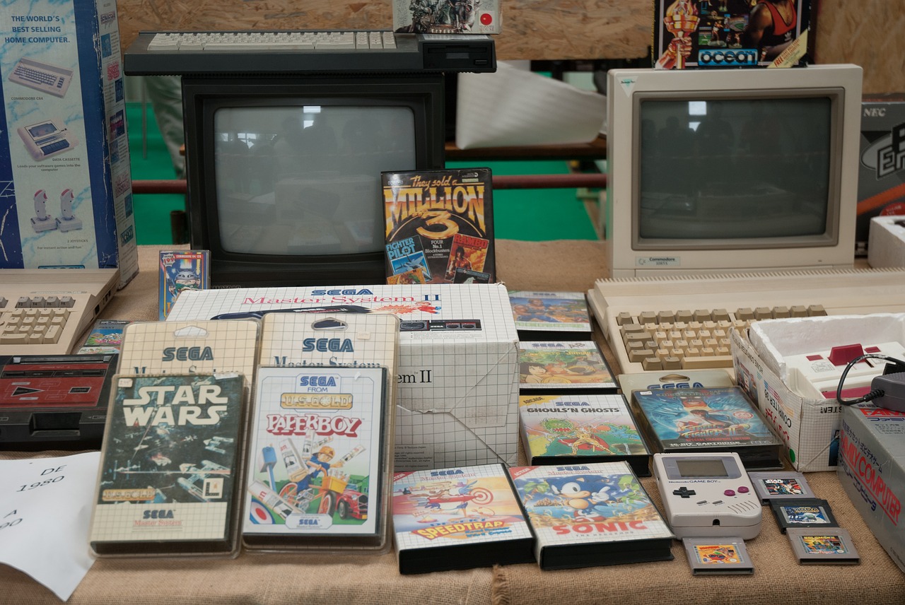 Retro game consoles