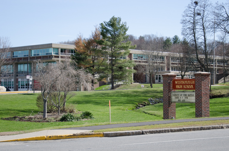 Westborough High School in Westborough, Massachusetts
