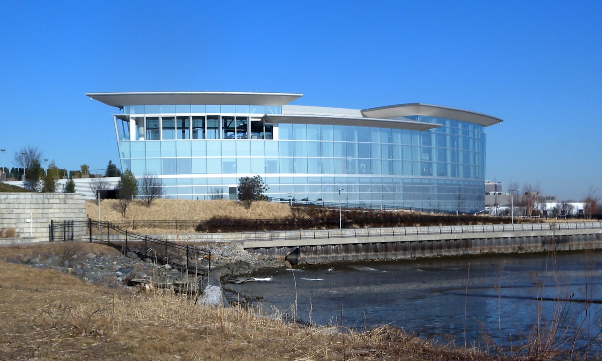Liberty Natl Golf clubhouse