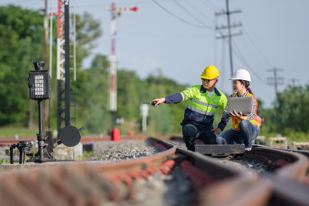 image of railway workers or engineers