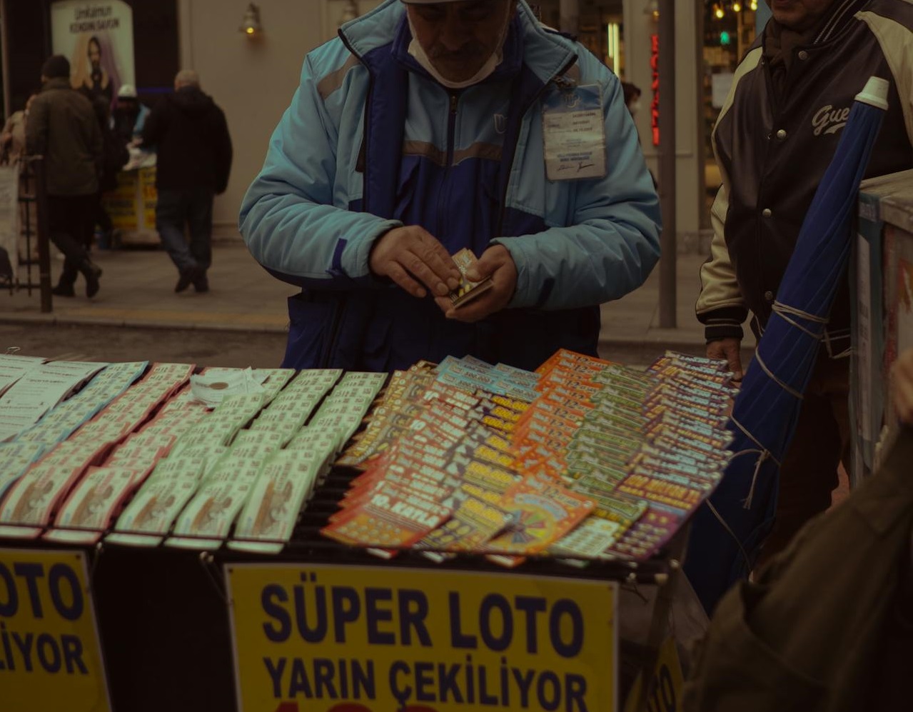 Men Selling Lottery Coupons