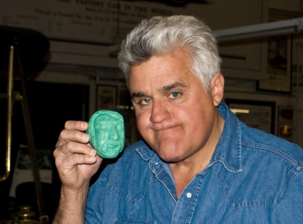 Jay Leno and Matt Murphy Clay Head - 2007