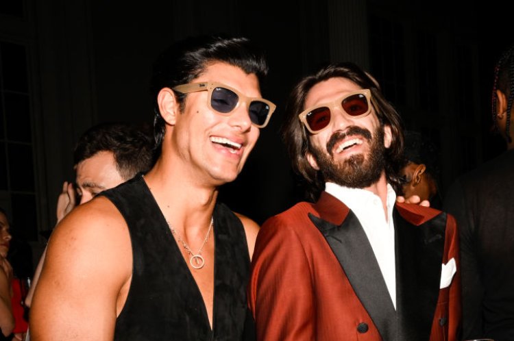 Luca and Leonardo Del Vecchio at Richie Akiva's 10th Annual