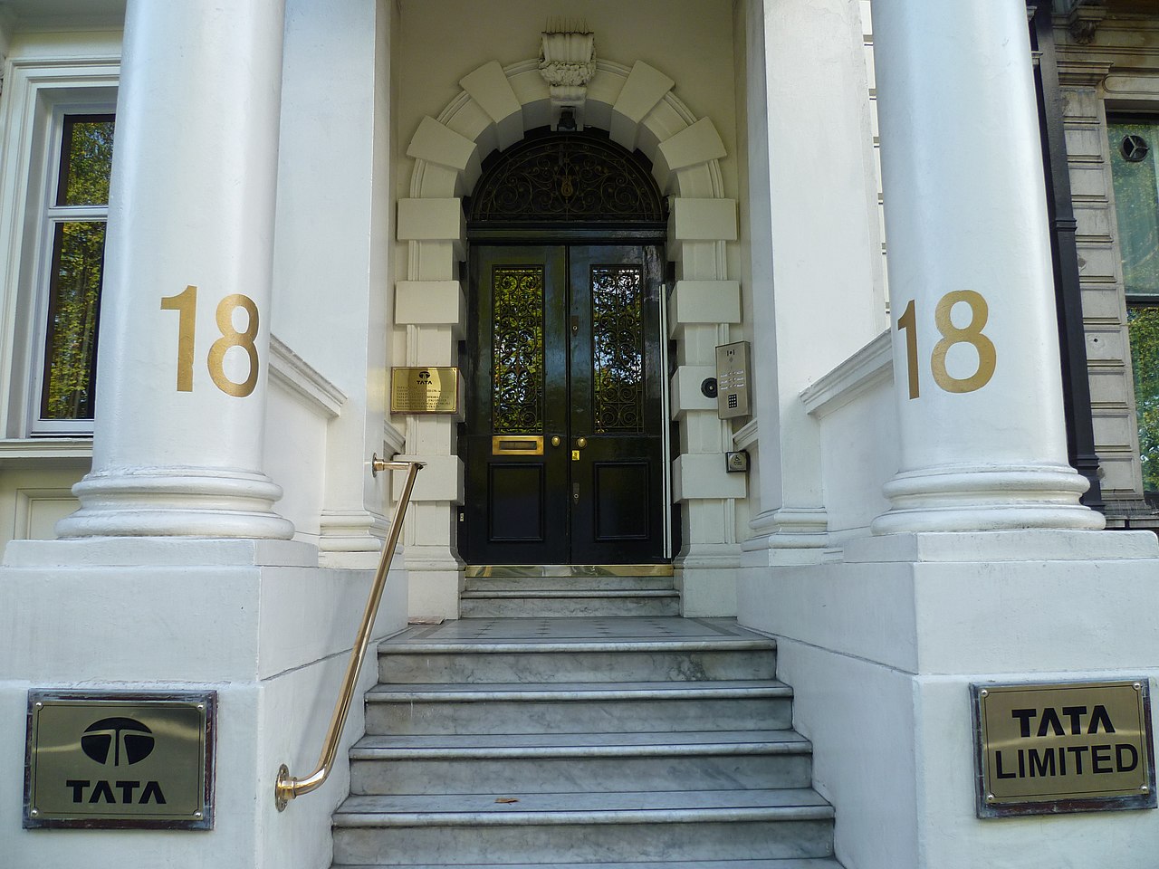 European headquarters of indian industrial company Tata