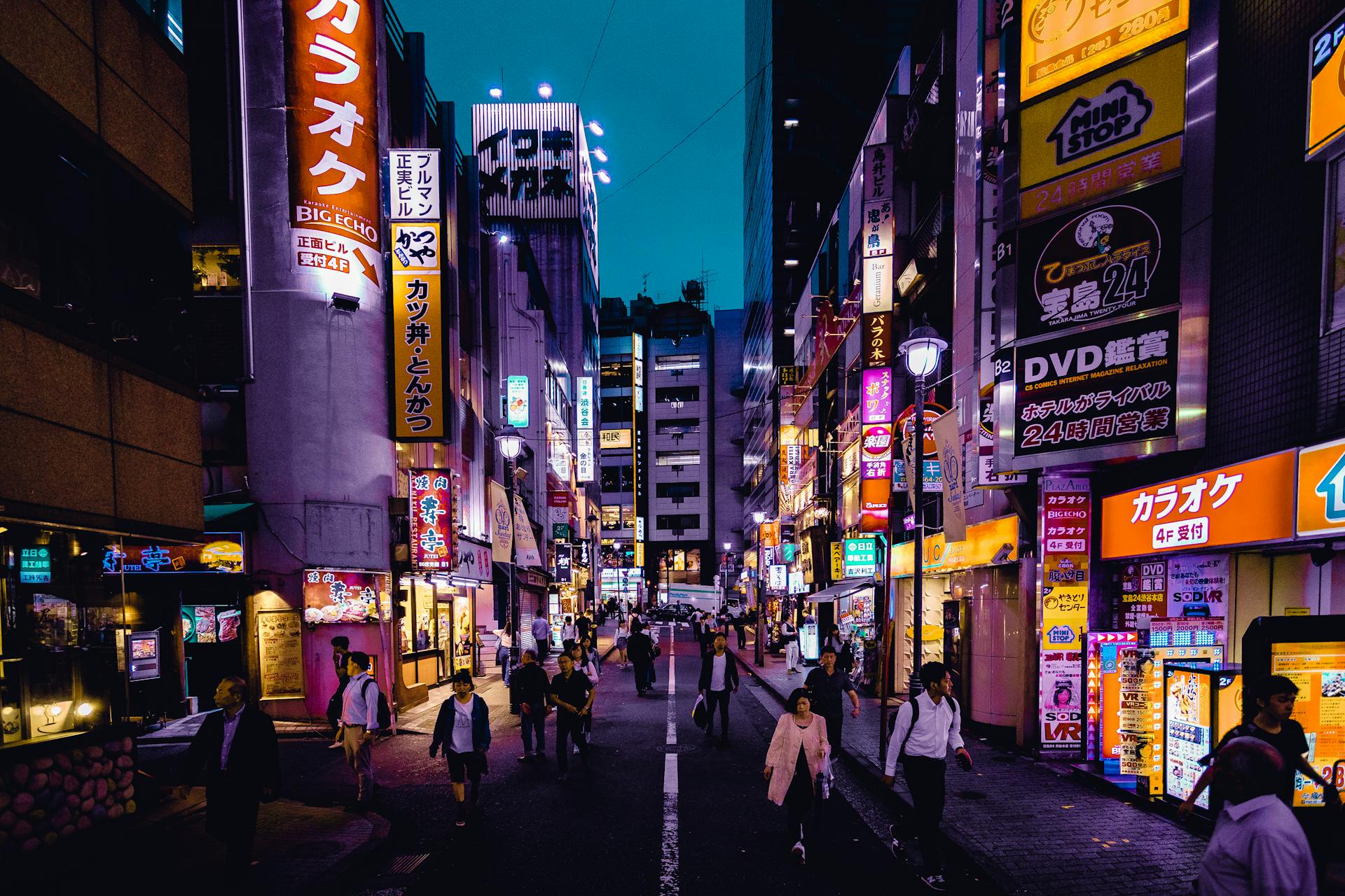 Tokyo at dusk