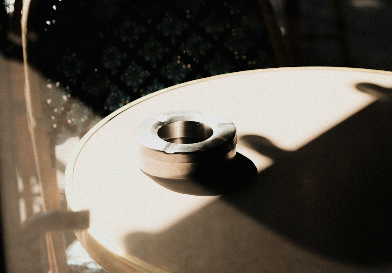 Ashtray on a Table