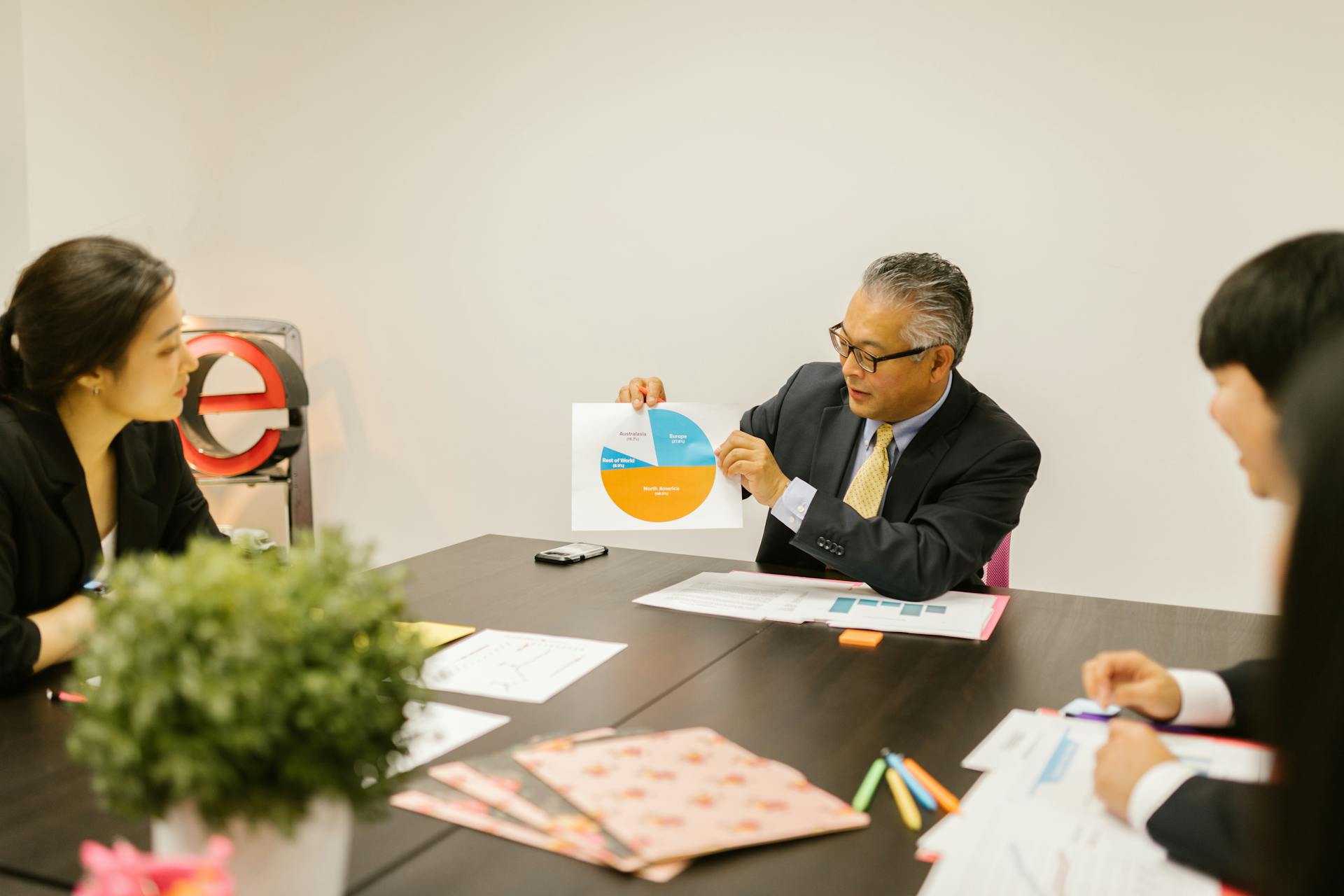 People in office discussing