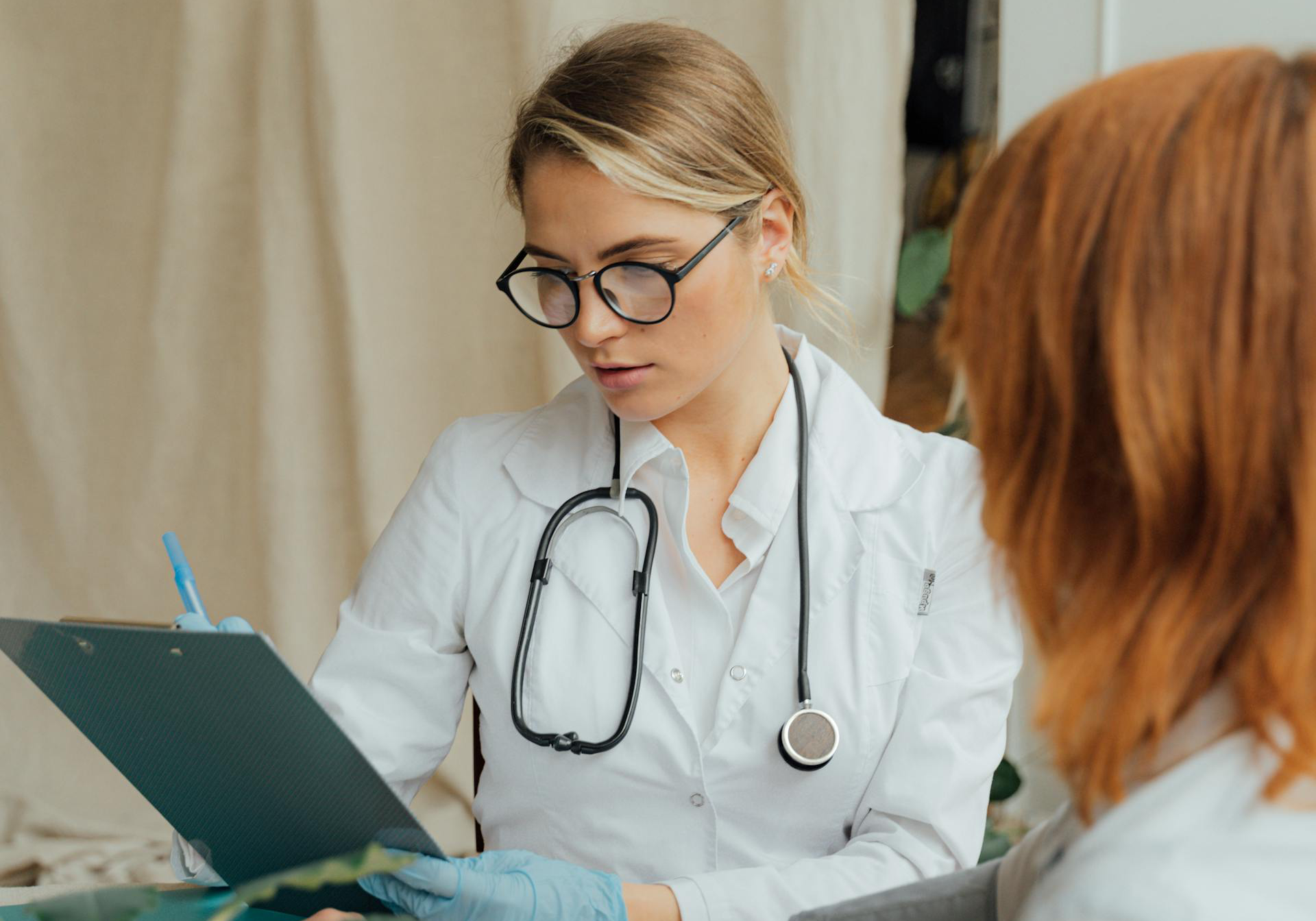 A Patient Having a Consultation with Her Doctor